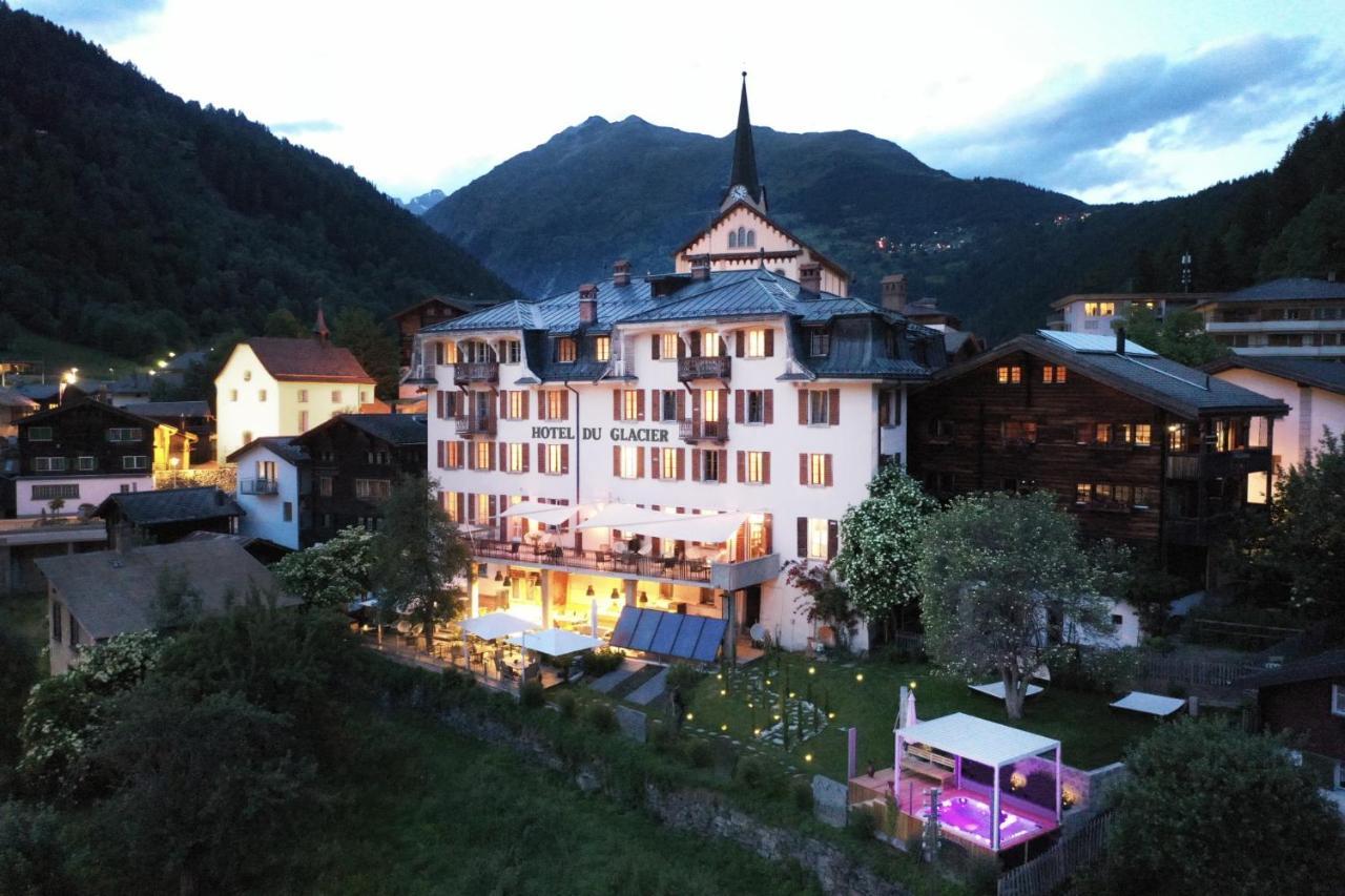 Du Glacier Boutique & Traditions Hotel Fiesch Exterior photo